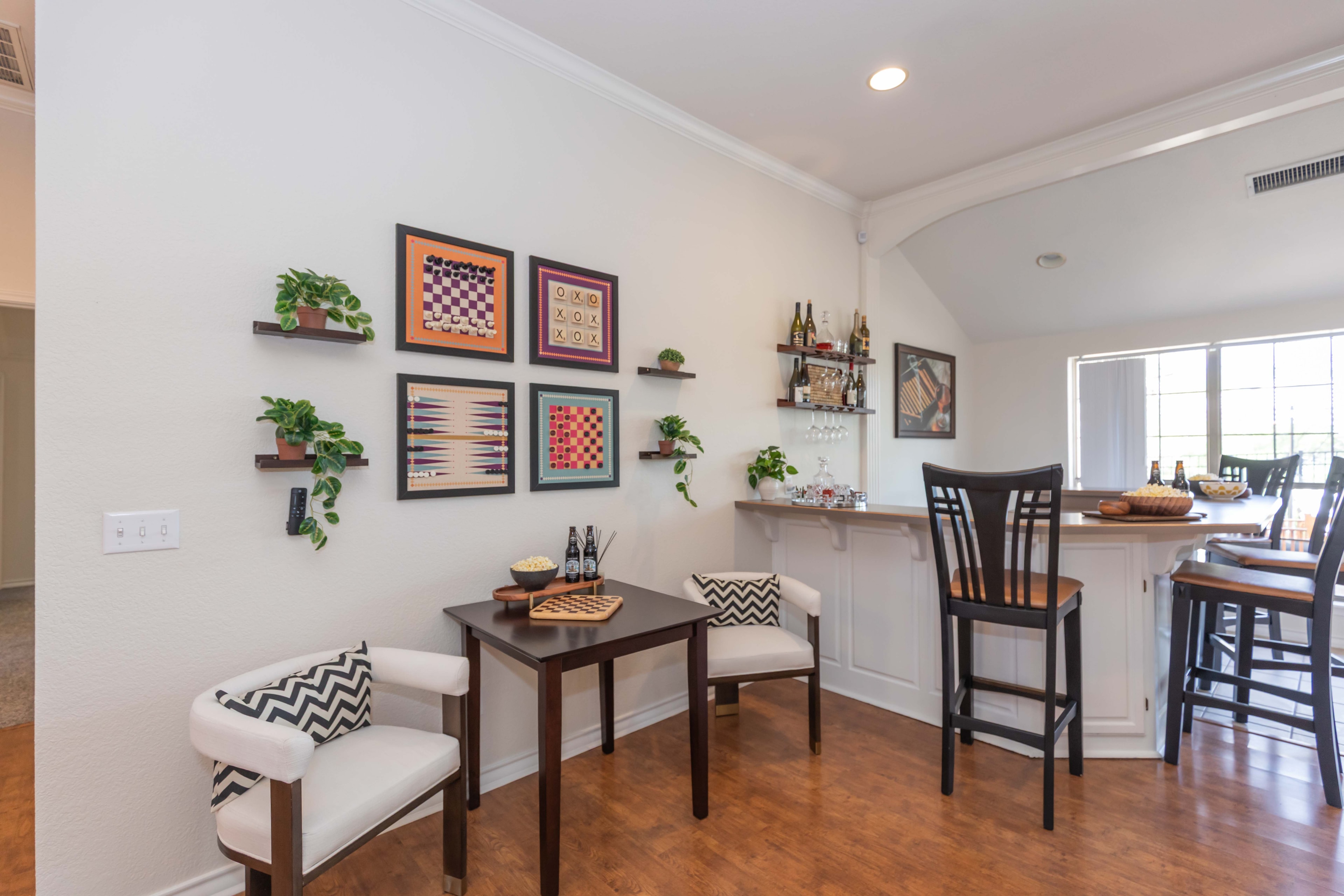 Home staging detail