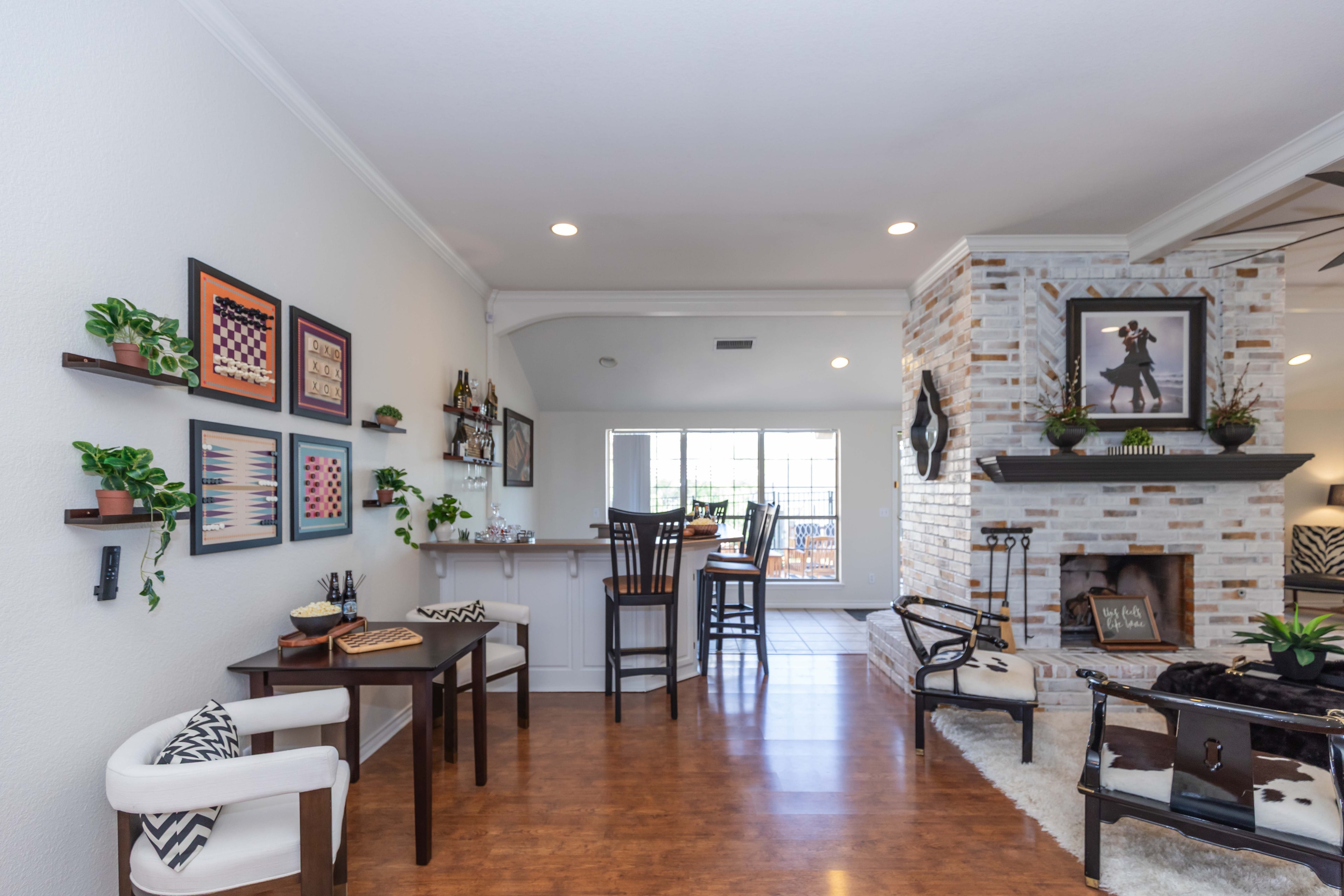 Home staging detail