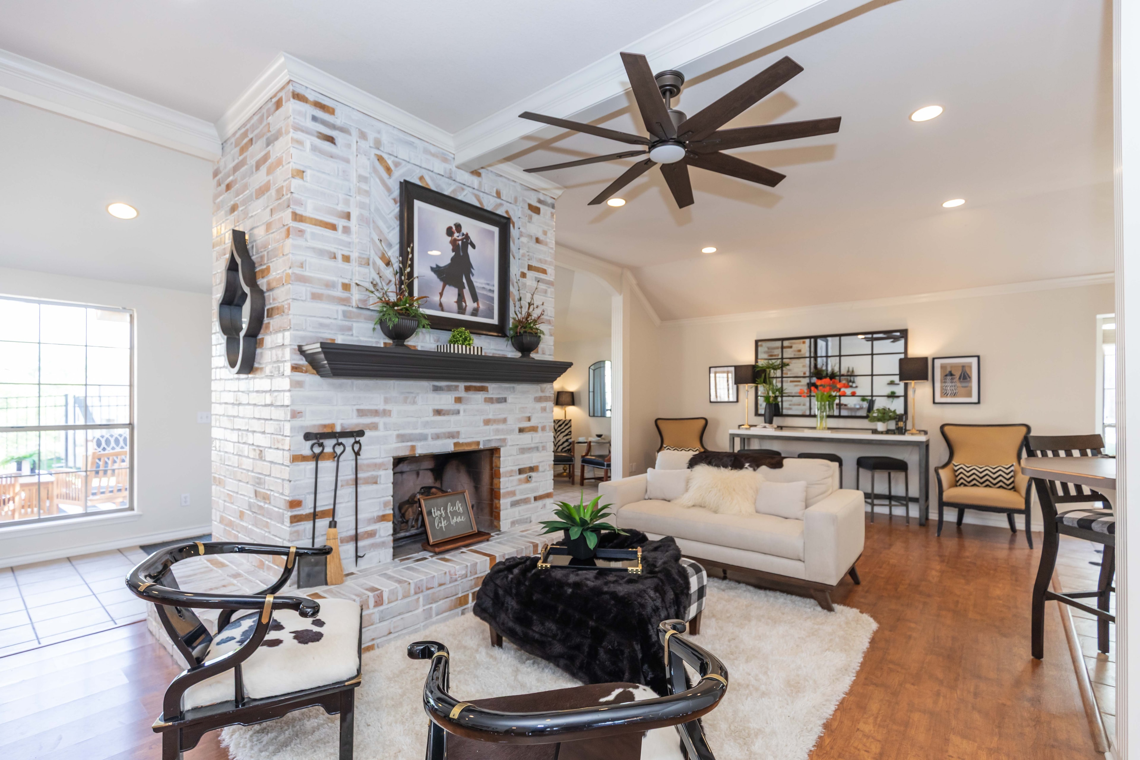 Home staging detail