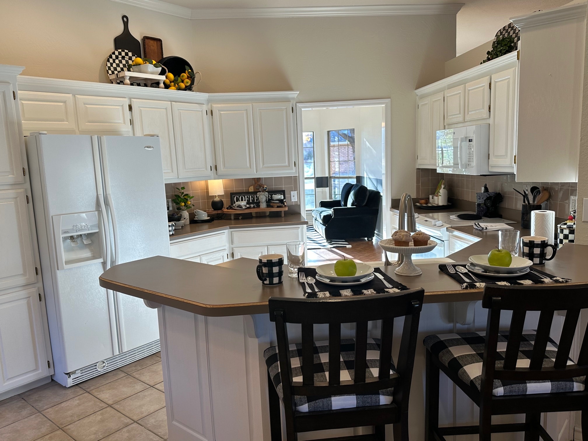 Home staging detail